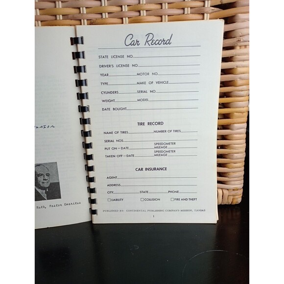 First Pilgrim Church High Point, NC Spiral Cookbook 1950s 1960s Retro Vintage - Picture 6 of 16